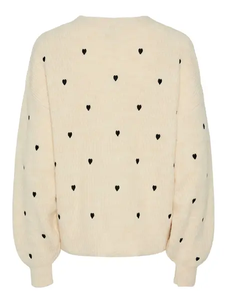 Y.A.S YASBOW LS EMBROIDED KNIT CARDIGAN S