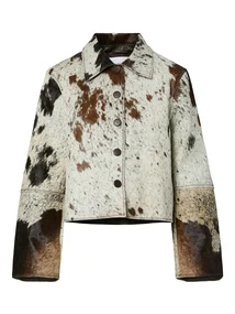 Y.A.S YASCAROLINE LS COW LEATHER JACKET -