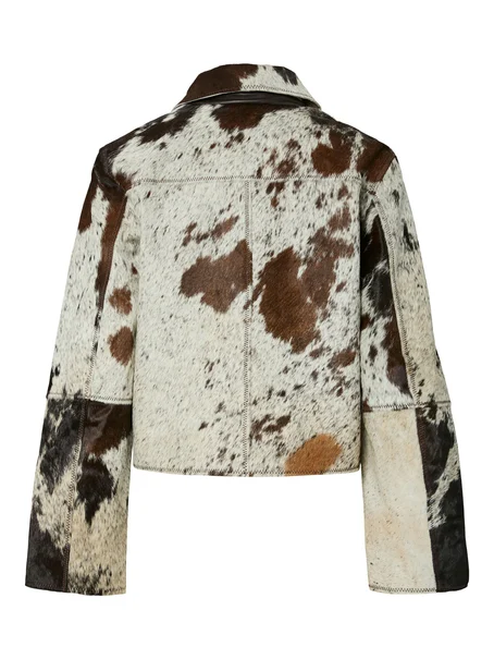 Y.A.S YASCAROLINE LS COW LEATHER JACKET -