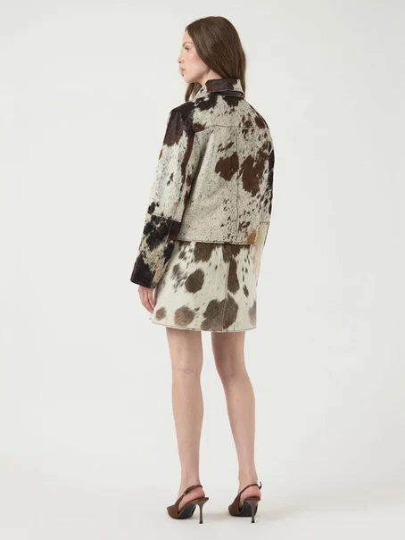 Y.A.S YASCAROLINE LS COW LEATHER JACKET -