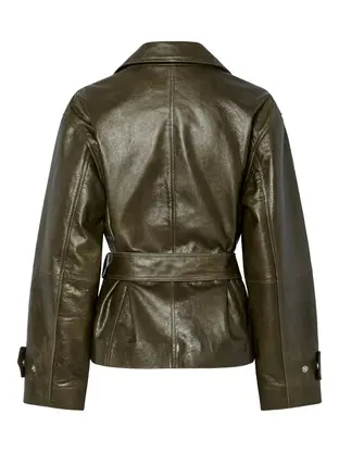 Y.A.S YASLIBBO LS LEATHER JACKET