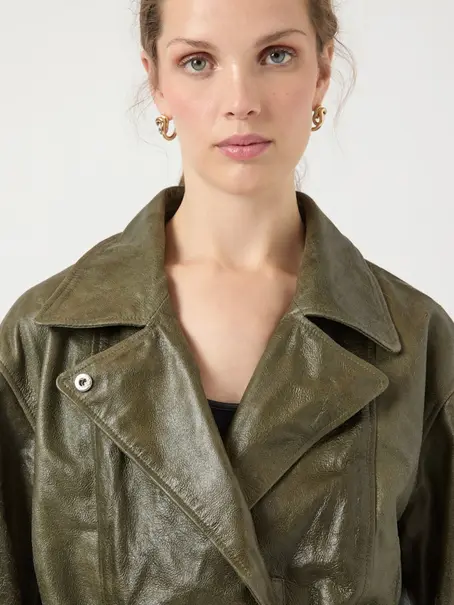 Y.A.S YASLIBBO LS LEATHER JACKET