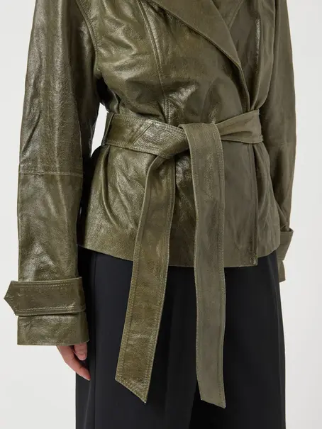 Y.A.S YASLIBBO LS LEATHER JACKET