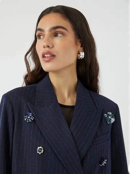 Y.A.S YASMIDNIGHT LS SHORT BLAZER - SHOW