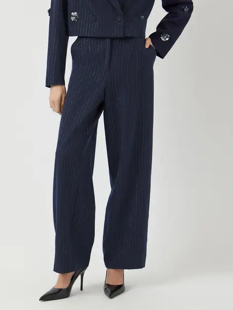 Y.A.S YASMIDNIGHT WIDE MW PANT - SHOW