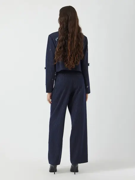 Y.A.S YASMIDNIGHT WIDE MW PANT - SHOW