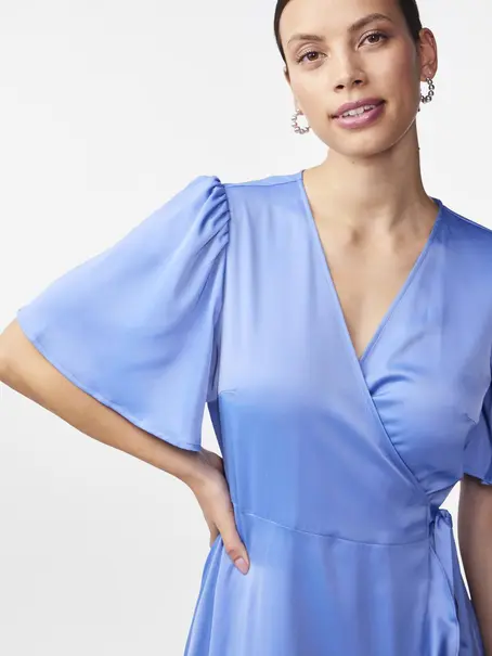 Y.A.S YASTHEA 2/4 MIDI WRAP DRESS S. NOOS