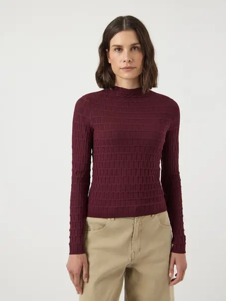 Y.A.S YASTRIXO LS KNIT PULLOVER S.