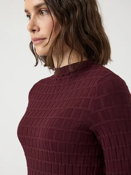 Y.A.S YASTRIXO LS KNIT PULLOVER S.