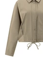 YAYA Blouse jacket with waist pleat