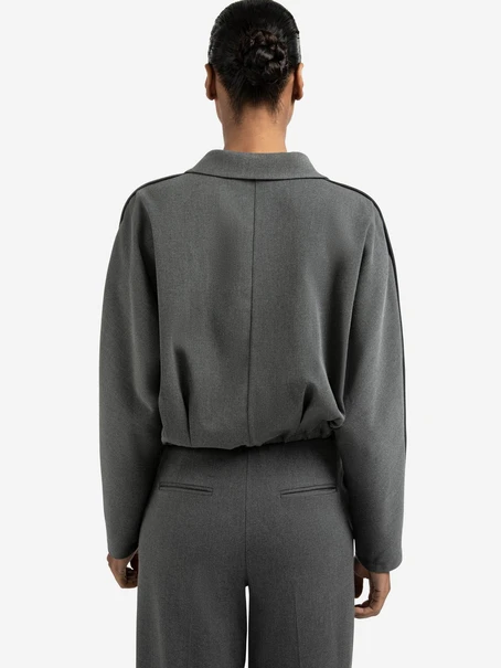 YAYA Blouse jacket with waist pleat