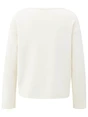 YAYA Boatneck sweater with fringes