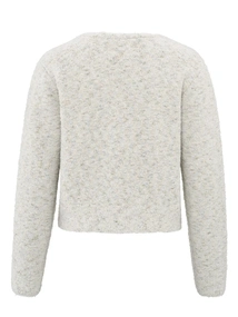 YAYA Boucle with color naps cardiga