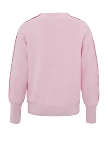 YAYA Button detail sweater ls