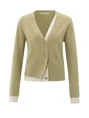 YAYA Cardigan with contrast details