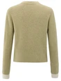 YAYA Cardigan with contrast details