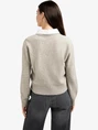 YAYA Cardigan with detachable woven