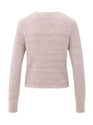 YAYA Cardigan with trim details