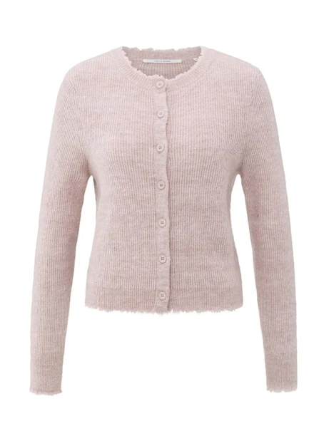 YAYA Cardigan with trim details