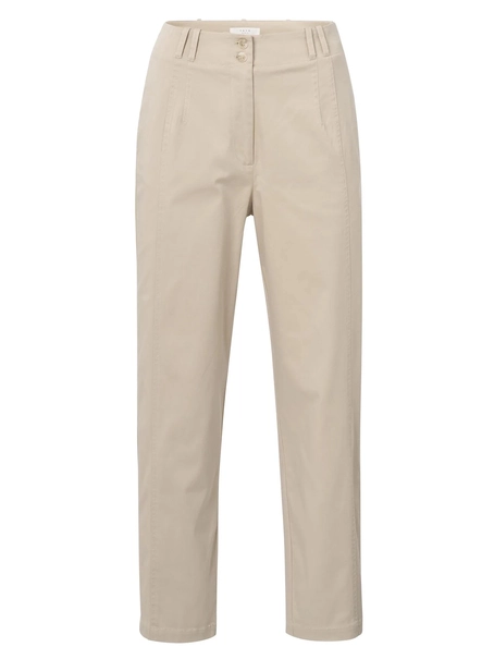 YAYA Cotton woven high waist trouse