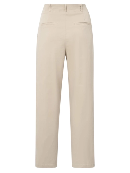YAYA Cotton woven high waist trouse
