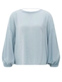 YAYA Crinkle top with low back