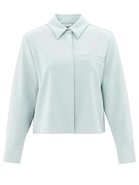 YAYA Cropped shirt with pocket