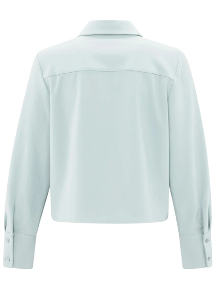 YAYA Cropped shirt with pocket