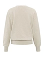 YAYA Deep round neck sweater with t