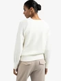 YAYA Deep v-neck sweater with top