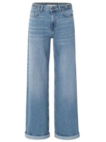 YAYA Denim with turned-up hem