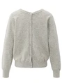 YAYA Double v-neck sweater with but