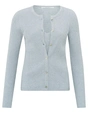 YAYA Fake cardigan in rib stitch