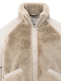 YAYA Faux fur jacket with padded ny