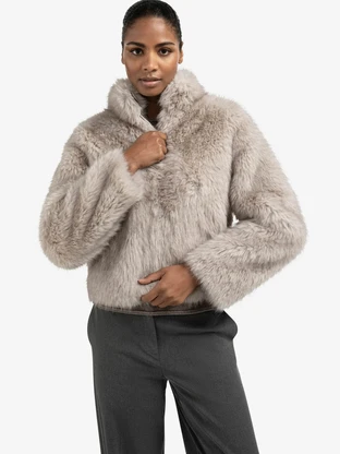 YAYA Faux fur jacket