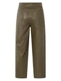 YAYA Faux leather carrot fit trouse