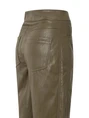 YAYA Faux leather carrot fit trouse