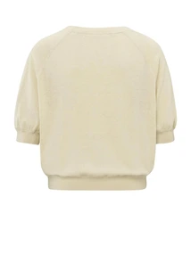 YAYA Fine yarn raglan sweater ls