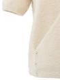 YAYA Fluffy cardigan overlaping ss