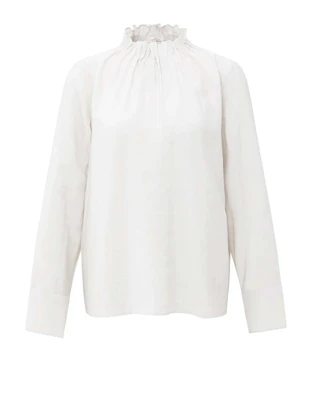 YAYA High neck top with drawstring