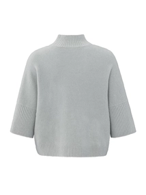YAYA High neckline sweater with rib