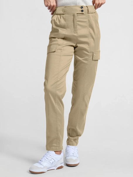 YAYA High waist cargo trousers with
