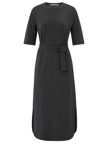 YAYA Jersey dress with belt