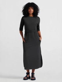 YAYA Jersey dress with belt