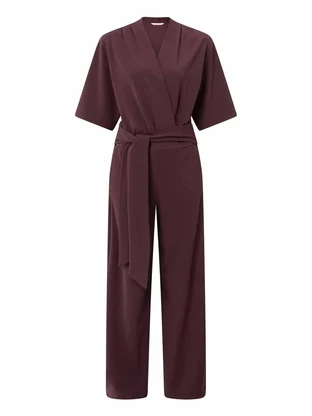 YAYA Jumpsuit with short sleeves