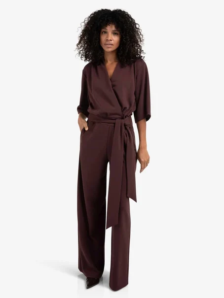 YAYA Jumpsuit with short sleeves