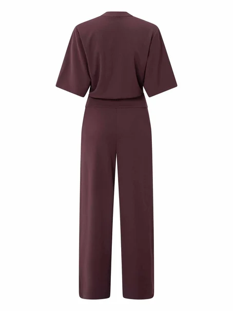 YAYA Jumpsuit with short sleeves