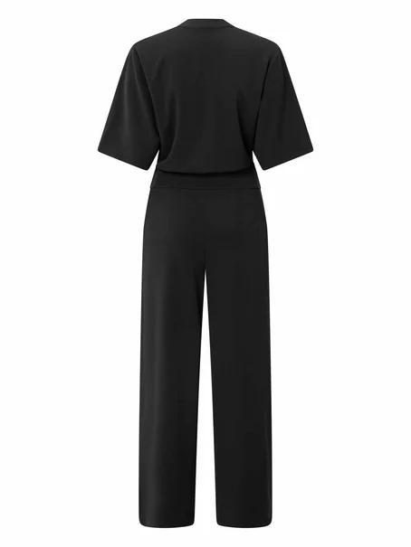 YAYA Jumpsuit with short sleeves