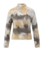 YAYA Knitted sweater with print