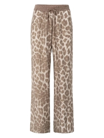 YAYA Leopard print trousers